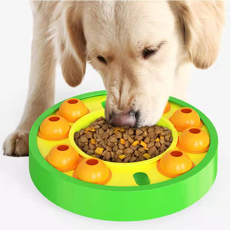 Comedero puzzle interactivo para perros