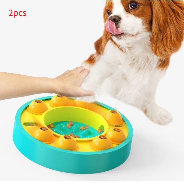 Comedero puzzle interactivo para perros