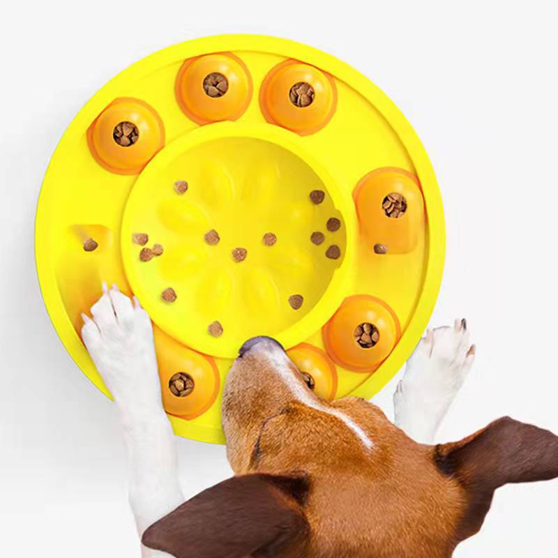 Comedero puzzle interactivo para perros